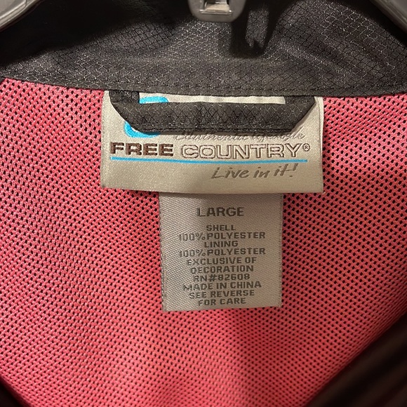 Free Country Windbreaker Jacket - Picture 3 of 7
